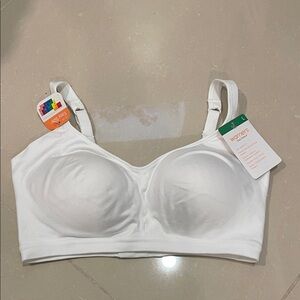 Warner's Classic White Bra